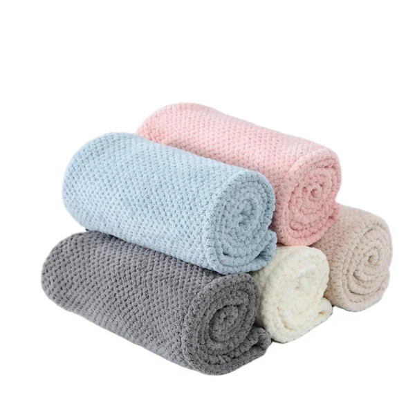 Microfiber hair towel