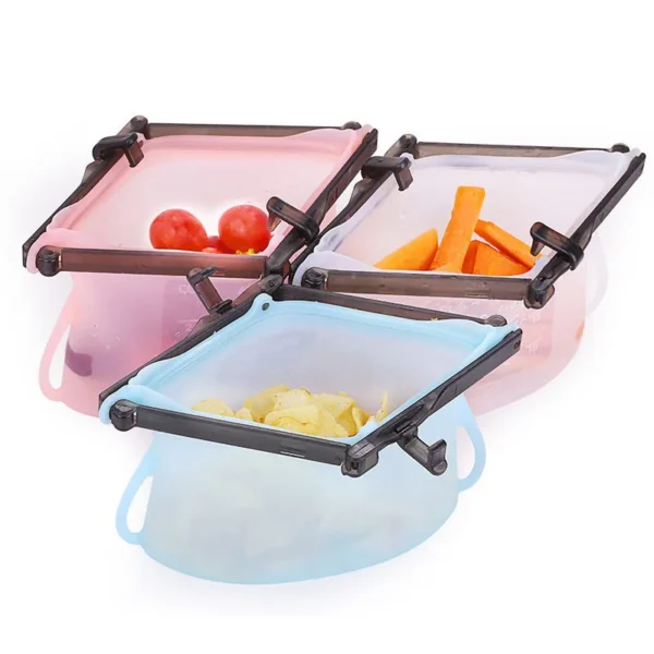 Reusable food-storage bags