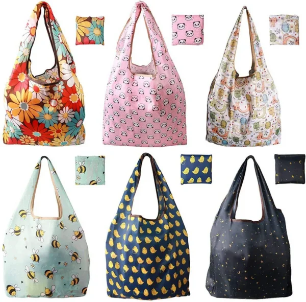 Reusable shopping bags