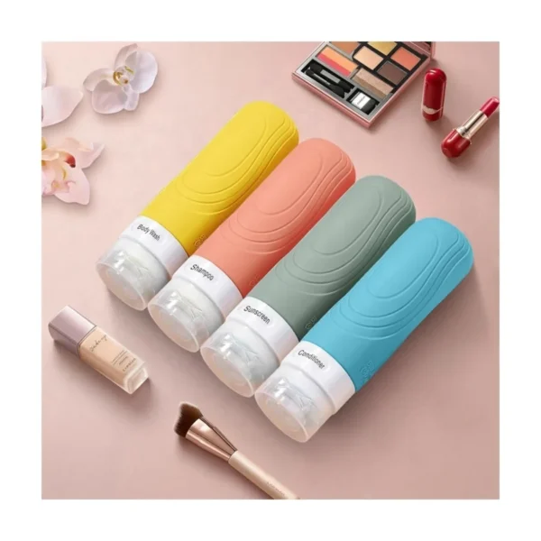 Flacons de voyage en silicone